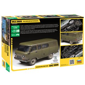 Zvezda 1:35 UAZ 3909 - RUSSIAN MILITARY VAN