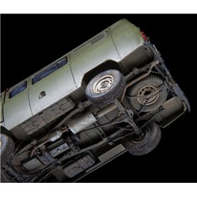 Zvezda 1:35 UAZ 3909 - RUSSIAN MILITARY VAN