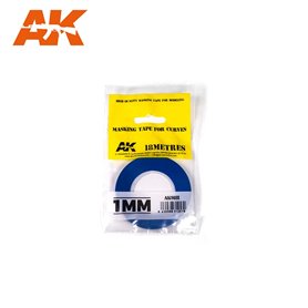 AK Interactive Masking Tape for curves 1mm
