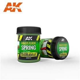 AK Interactive GRASS FLOCK 2MM - SPRING