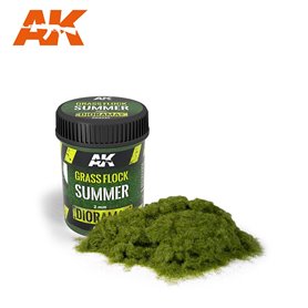 AK Interactive GRASS FLOCK 2MM - SUMMER