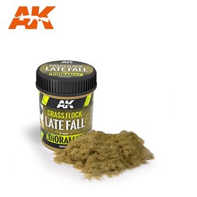 AK Interactive GRASS FLOCK 2MM - LATE FALL