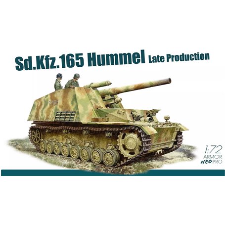 Dragon 7628 Sd.Kfz.165 Hummel Late Production