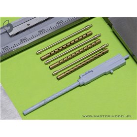 Master 1:24 Uzbrojenie typ wczesny - Browning .50 cal z perforowaną chłodnicą do Grumman F6F Hellcat 