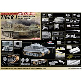 Dragon 1:35 TIGER I MID OTTO CARIUS