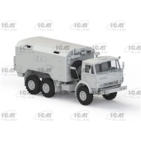 ICM 1:35 SOVIET SIX-WHEEL ARMY TRUCK W/SHELTER