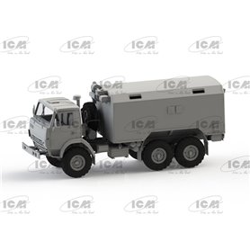 ICM 1:35 SOVIET SIX-WHEEL ARMY TRUCK W/SHELTER