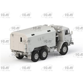 ICM 1:35 SOVIET SIX-WHEEL ARMY TRUCK W/SHELTER