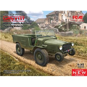 ICM 35570 Laffly V15T, WWII French Artillery Towing Vehicle
