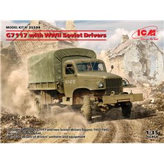 ICM 1:35 G7117 W/WWII SOVIET DRIVERS