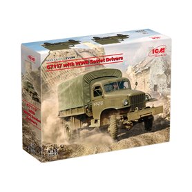 ICM 1:35 G7117 W/WWII SOVIET DRIVERS