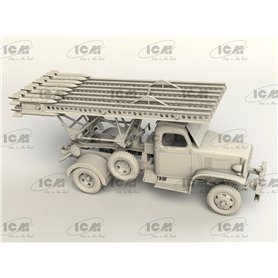 ICM 1:35 BM-13-16 ON G7107 CHASSIS W/SOVIET CREW
