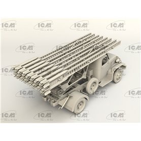 ICM 1:35 BM-13-16 ON G7107 CHASSIS W/SOVIET CREW