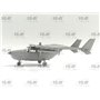 ICM 1:48 VIETNAM USAG AIRFIELD - Cessna O-2A + OV-10R Bronco + US PILOTS AND GROUND PERSONNEL