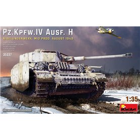 Mini Art 35337 Pz.Kpfw.IV Ausf. H NIBELUNGENWERK. MID. PROD. AUGUST 1943