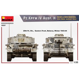 Mini Art 1:35 Pz.Kpfw.IV Ausf. H NIBELUNGENWERK. - MID. PROD. - AUGUST 1943