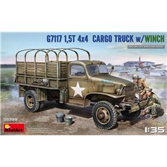 Mini Art 1:35 G7117 1.5T 4×4 CARGO TRUCK W/WINCH