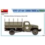 Mini Art 1:35 G7117 1.5T 4×4 CARGO TRUCK W/WINCH