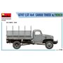 Mini Art 1:35 G7117 1.5T 4×4 CARGO TRUCK W/WINCH