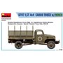 Mini Art 1:35 G7117 1.5T 4×4 CARGO TRUCK W/WINCH