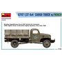 Mini Art 1:35 G7117 1.5T 4×4 CARGO TRUCK W/WINCH