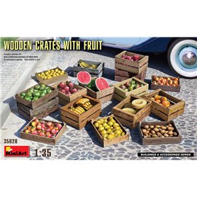 Mini Art 35628 Wooden Crates with Fruit