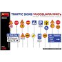 Mini Art 35643 Traffic Signs. Yugoslavia 1990’s