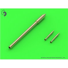 Master 1:72 British metal gun barrel QF 2-pdr - 40mm Mk.X - steps on barrel + Besa tip 