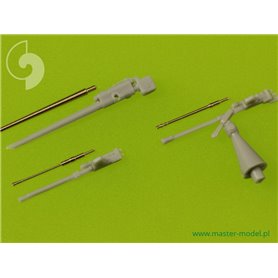 Master 1:200 Lufy działek p.lot. - 37 mm SKC/30, 20 mm C/30, 20 mm C/38 do Bismarck - 16szt. + 12szt. + 8szt.