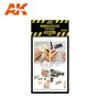 AK Interactive LASER CUT WOODEN BOX 005 1:35. 9 UNITS