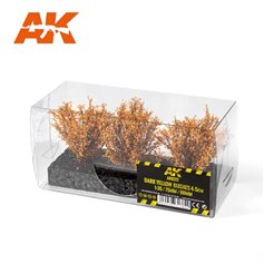 AK Interactive DARK YELLOW BUSHES 4-6CM