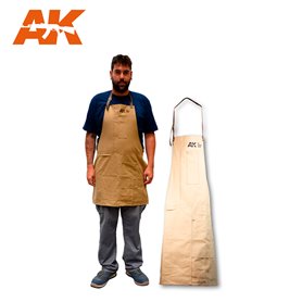 AK Interactive WORK APRON - BROWN