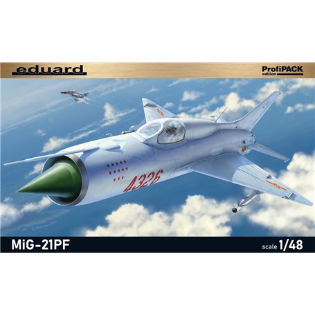 Eduard 1:48 Mikoyan-Gurevich MiG-21PF ProfiPACK 