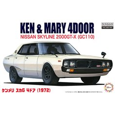 Fujimi 1:24 KEN AND MARY 4DOOR - Nissan Skyline 2000GT-X (GC110)