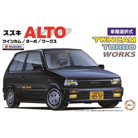 Fujimi 046303 1/24 ID-56 Suzuki Alto TwinCam Turbo Works