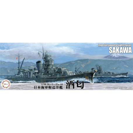 Fujimi 433288 1/700 TOKU-109 Imperial Japanese Navy Light Cruiser Sakawa