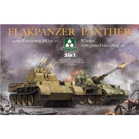 Takom 2105 Flakpanzer Panther "Coelian" with 37mm 