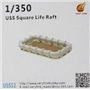 Very Fire USS12 1/350 USS Life Square Rafts(30 sets)