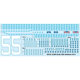 Trumpeter 1:200 USS Yorktown CV-5