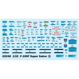 Trumpeter 1:32 F-100F Super Sabre