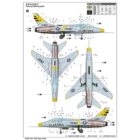 Trumpeter 1:32 F-100F Super Sabre