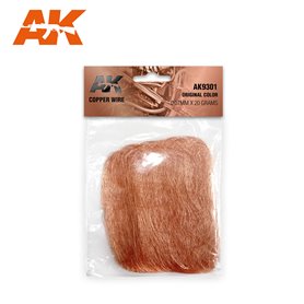 AK Interactive Copper Wire 0.07mm x 20 grams ORIGINAL C