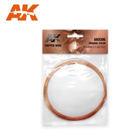 AK Interactive Copper Wire 0.60mm x 5 meters ORIGINAL C