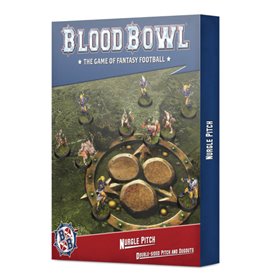 Blood Bowl Nurgle Team Pitch & Dugouts