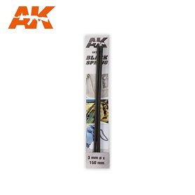 AK Interactive Sprężyny BLACK SPRING 3mm - 2szt.
