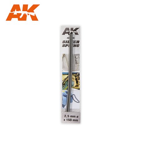 AK Interactive SILVER SPRING 2,5mm