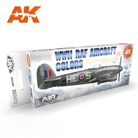 AK Interactive Zestaw farb WWII RAF AIRCRAFT COLORS SET 3G
