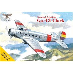 Sova 1:72 General Aviation Ga-43 Clark - LIMITED EDITION 