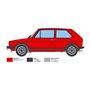 Italeri 1:24 Volkswagen Golf GTI - FIRST SERIES 1976/78