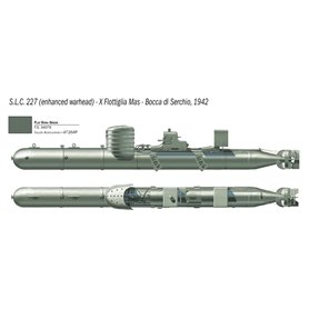 Italeri 5621 1/35 S.L.C. "Maiale" with crew